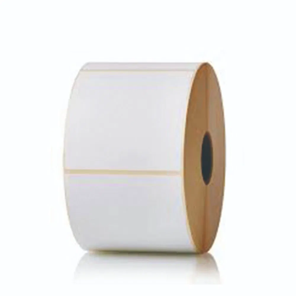 Custom Size Blank Self Adhesive Direct Thermal Paper Roll Label