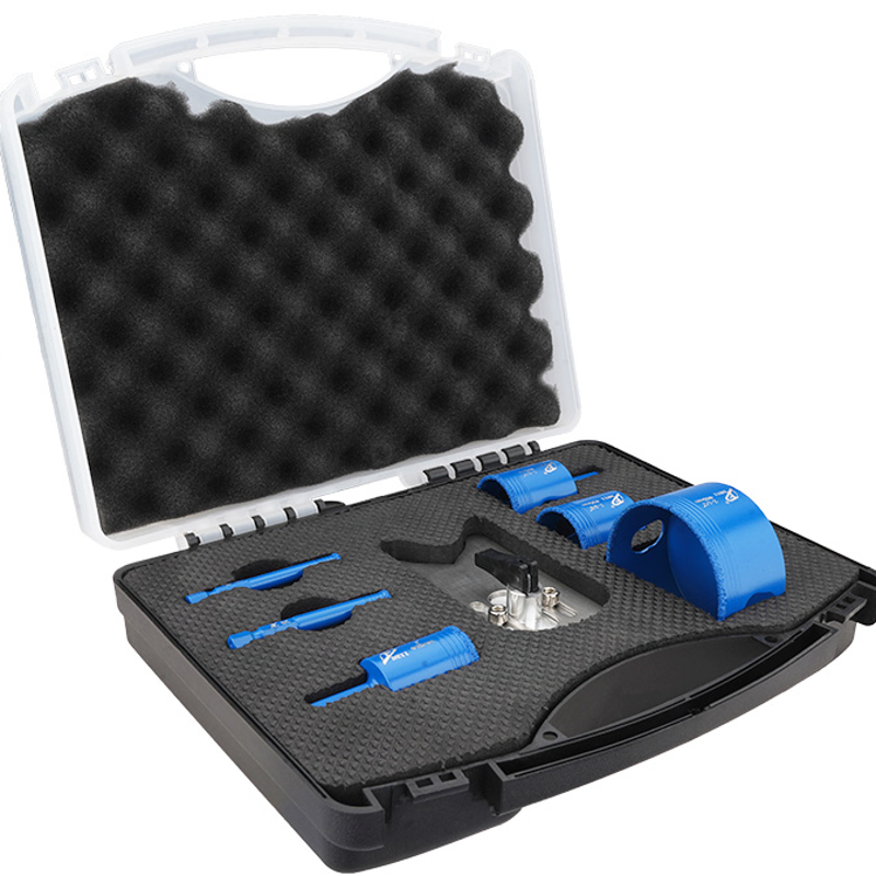 Custom Color Diamond Core Drill Bit Set for Hole Cutting