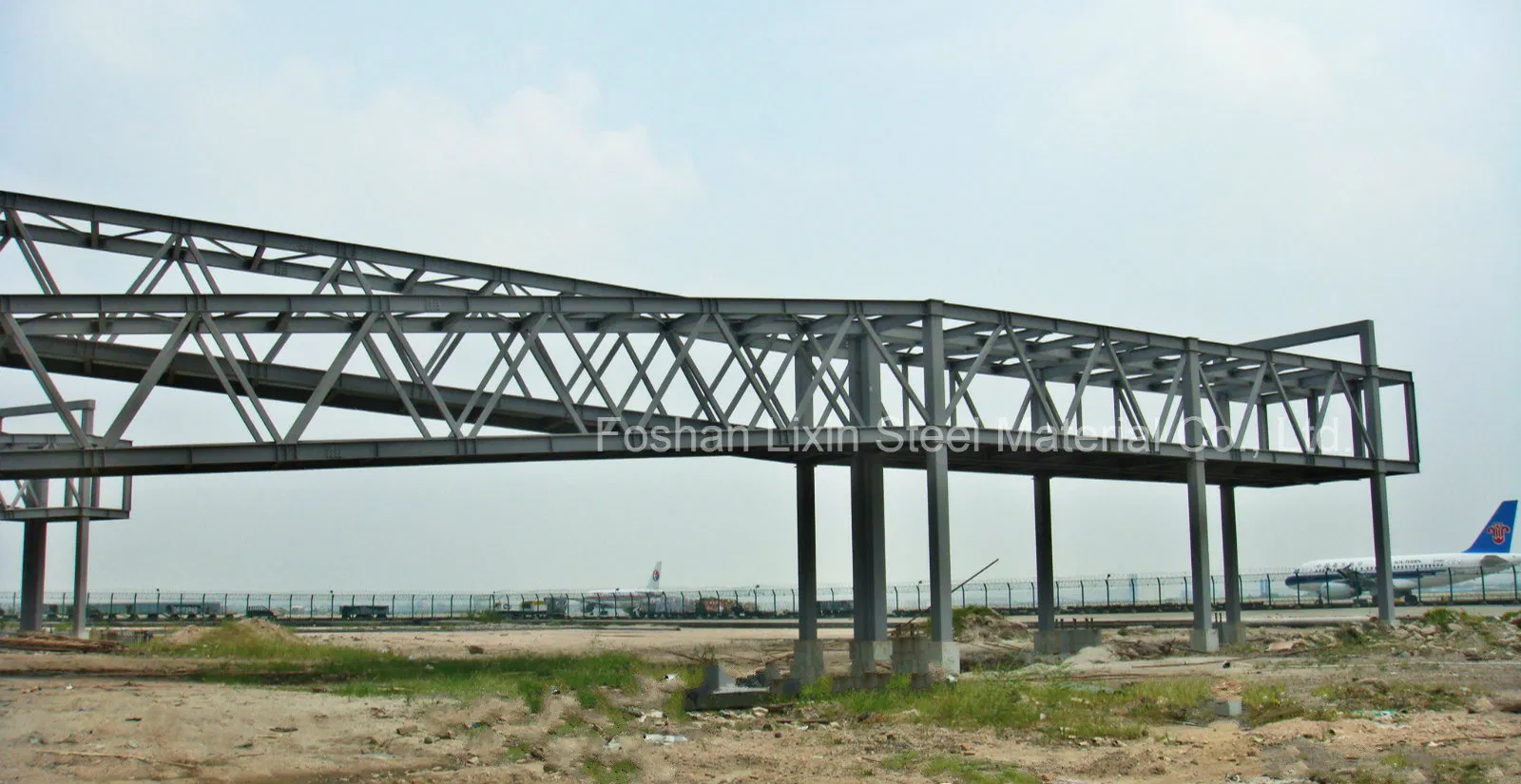Strong Modular Metal Frame Steel Structure Bridge for Airport