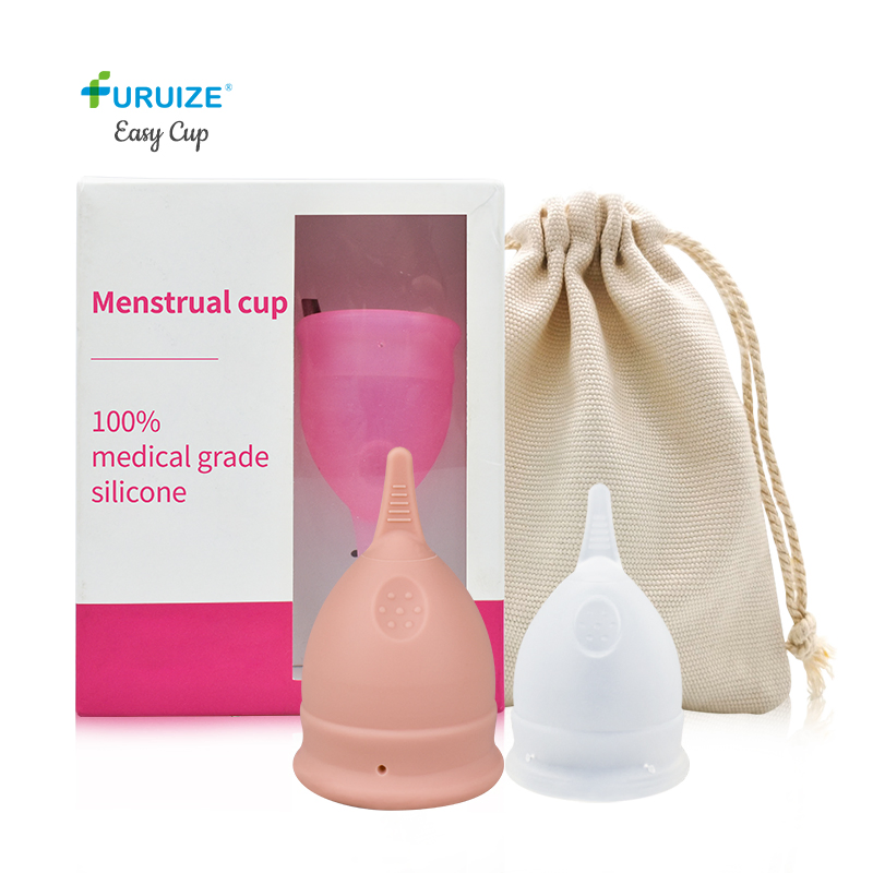 Top Factory Custom Menstrual Cup Wholesale Foldable Menstrual Cup with Box