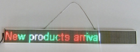 P10 Programmable Text Scrolling Message Changeable LED Sign for Store