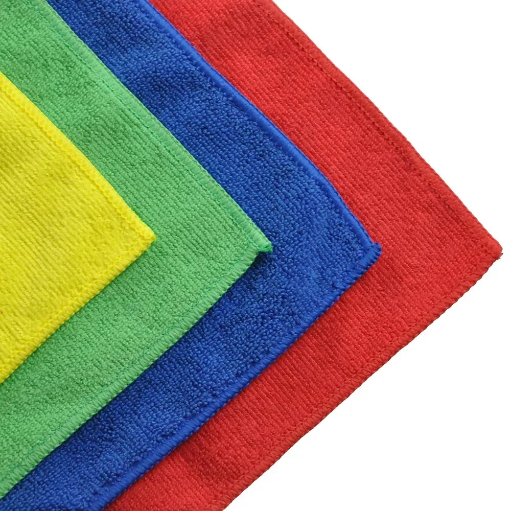 Soft Absorbent Microfiber Roll Cleaning Cloth for Kitchen Dish Towel