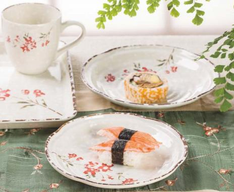 Resin Fiber Unbreakable Environment Plate Sets Dish Washer Safe