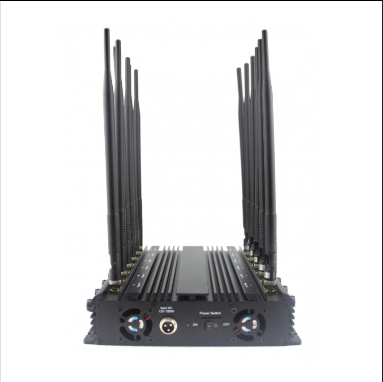 Мощный глушитель сигналов 5G/4G/WiFi/GPS, 12 диапазонов