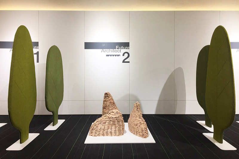 Removable Leaf Design Acoustic Room Divider for Workplaces