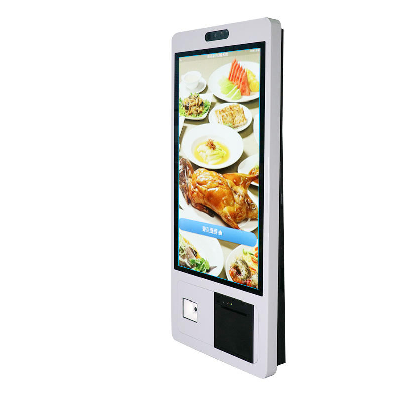 15.6" LED Screen Self-Service Touchscreen All in One PC Payment Kiosk