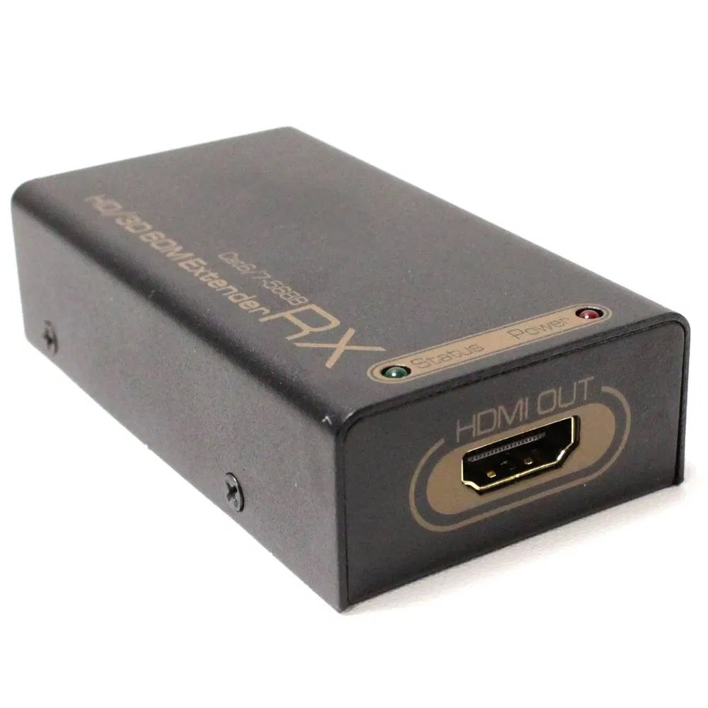 HDMI-сплиттер 4 порта с удлинителем по Cat6