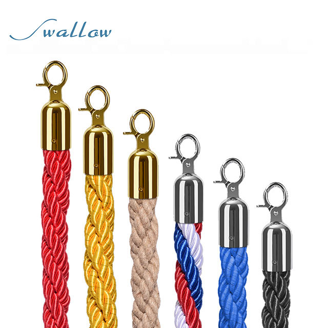 China Velvet Rope for Crowd Control Stanchion