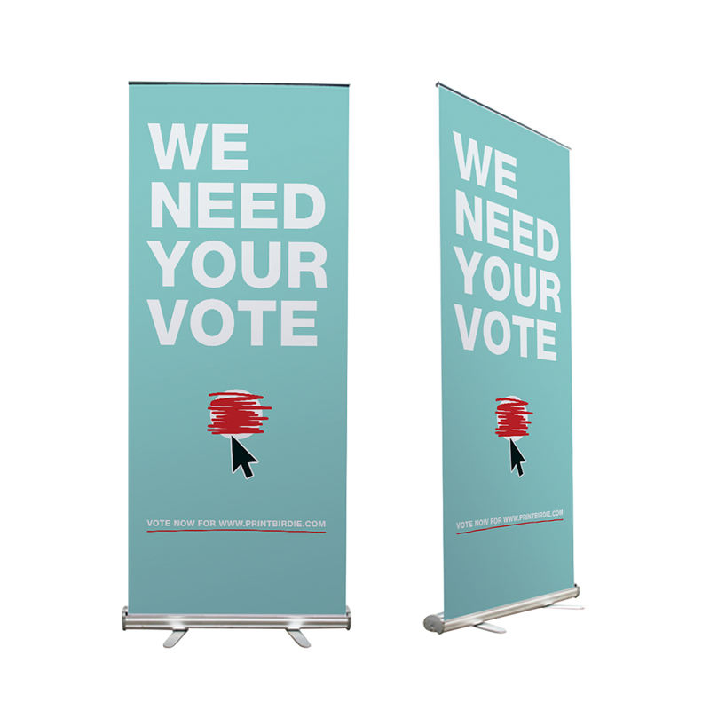 Custom Printed Roll up Banner Backdrop Display Stand (120X200CM)
