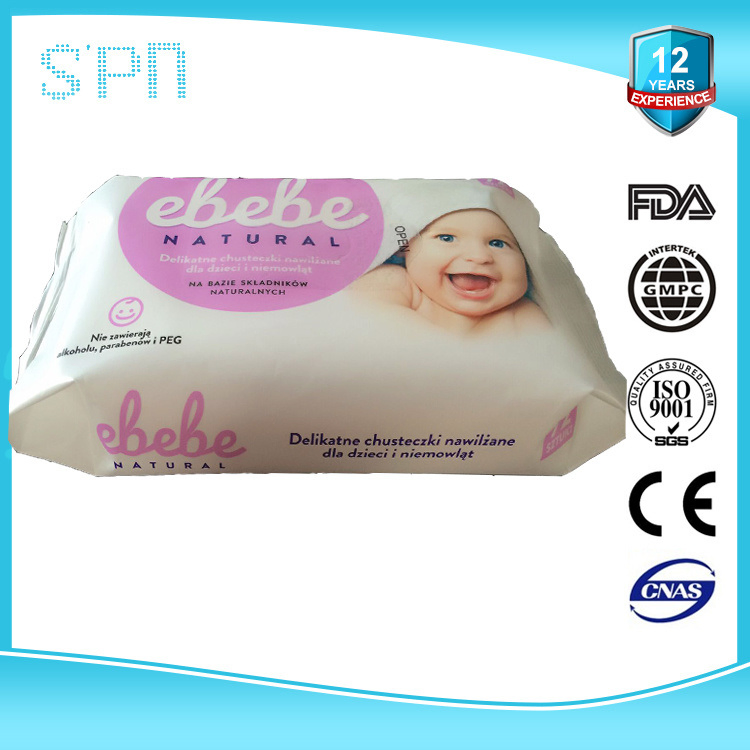 Special Nonwovens Gentle Enough 99.9% Water Baby Wet Wipes Disinfect Soft Single Cleaning Wipes with Bleach
