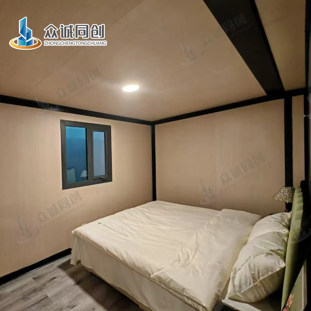 Modular Box Container with New Material for Solar Home