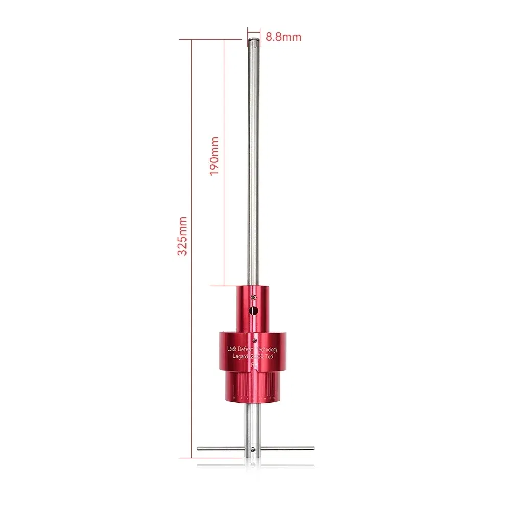 Professional Lagard 2200 Tubular Lock Pick Tool for High-Security Safe ATM