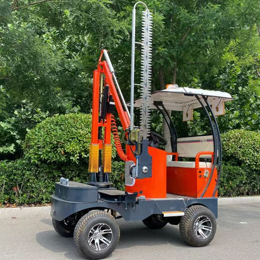 Riding Style Driven Hedge Trimmer Lawn Electric Power Mower for Sale