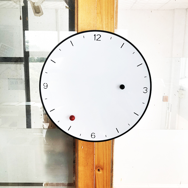 Can Hang on The Wall as a Decoration ABS Magnetmagnet Clock