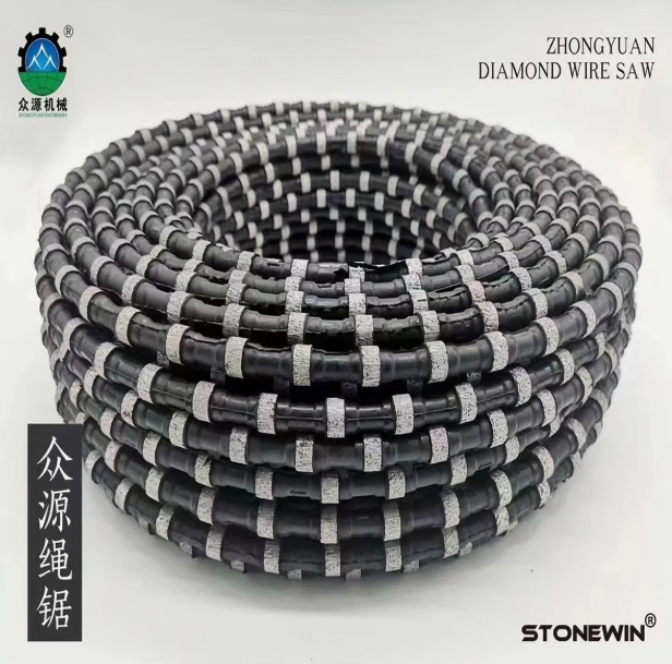 Marble Quarry Cutting Diamond Wire Saw with High Cutting Efficiency