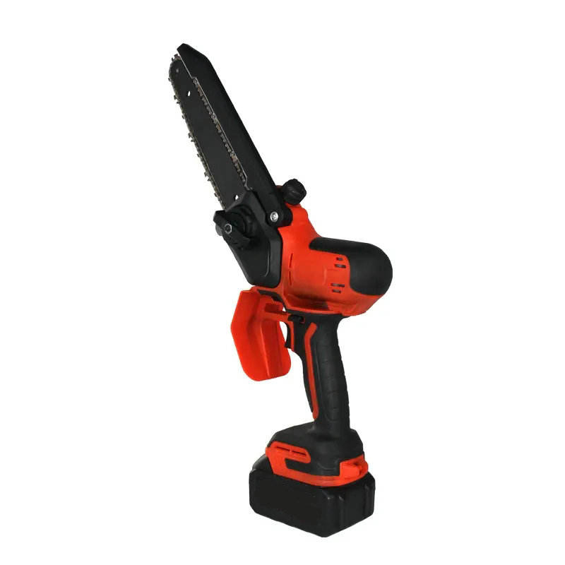 Auto Oiling Tool-Free Brushless Electric Cordless Battery Chainsaw Hand Held Cordless Chain Saw Mini Chainsaw with LCD