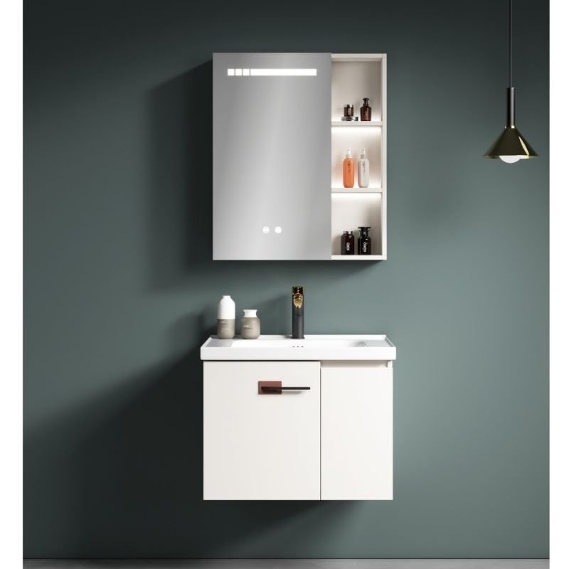 Waterproof Wall Cabinet Bathroom Vanity Set Modern Bathroom Sink Cabinet