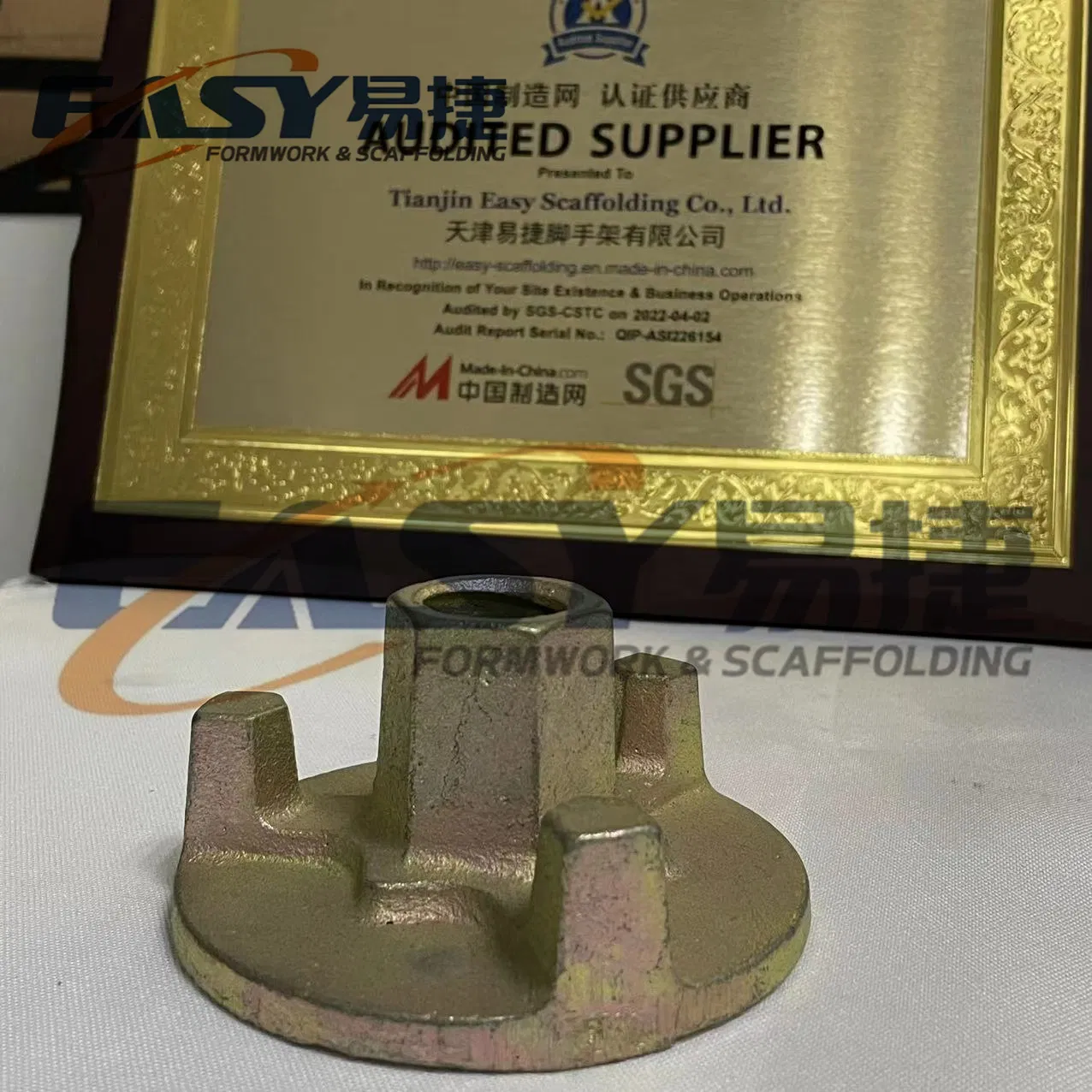 Easy Scaffolding Building Material Formwork Accessories 12/17mm Wing Nut