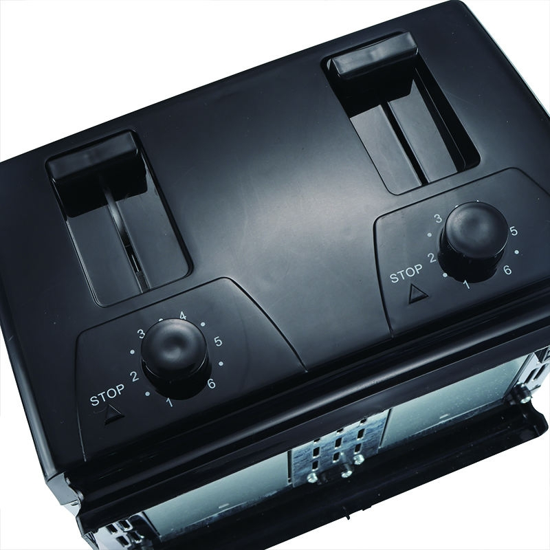 Premium 4 Slice Toaster with Extra Wide Slots for Bagels