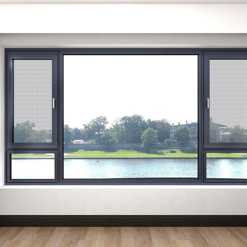 Premier Metal Window and Aluminum-Clad-Windows with PVC Window China and Wooden Window Casement Window