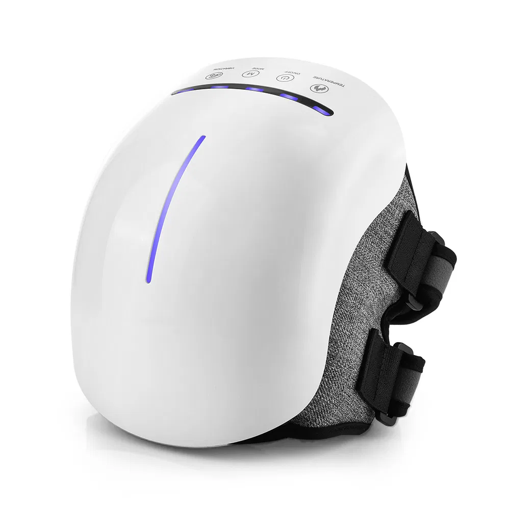 New Upgrades Infrared Therapy Cordless Knee Massager Air Compression Kneading Pain Relief Knee Joint Heated Massager