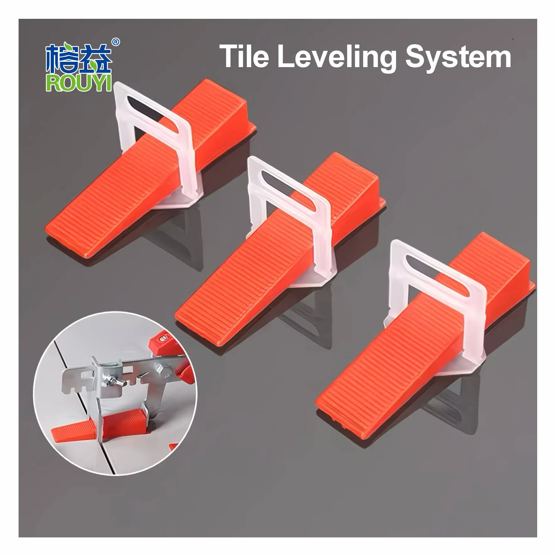 Professional High-Quality Tile Accessories 1.5mm 2mm Ceramic Tile Leveling System