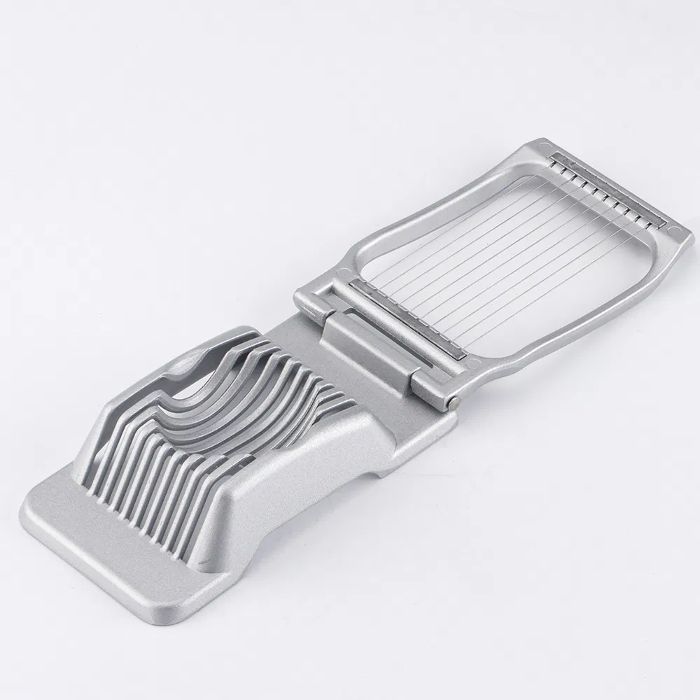 Egg Slicer for Hard Boiled Aluminum Alloy Wire Egg Slicer Dishwasher Safe for Egg Strawberry Soft Fruit