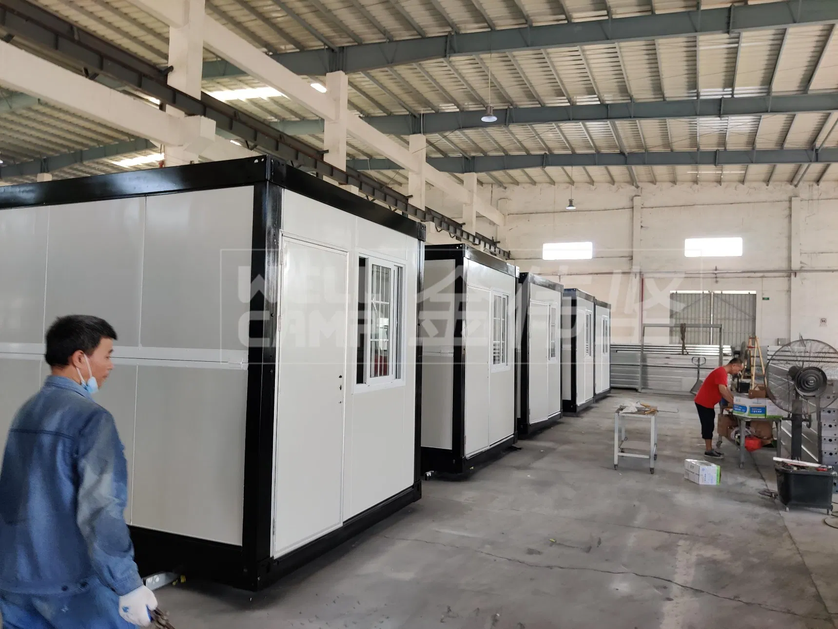 Prefab Mini Folding Container Shop Outdoor Food Wellcamp Design