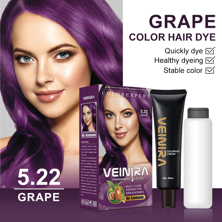 No Ammonia Hair Color Cream Hair Dye Wholesale OEM Private Label China Factory Tintes Para EL Cabello