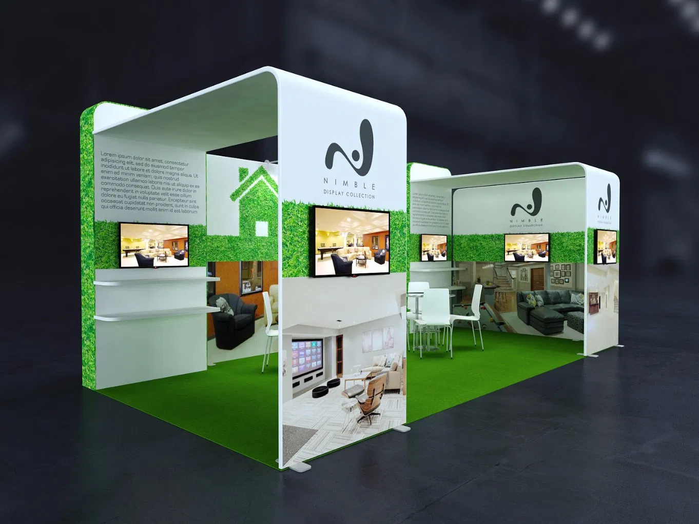 2023 New Exhibition Modular Truss Stand Booth Stand for Display