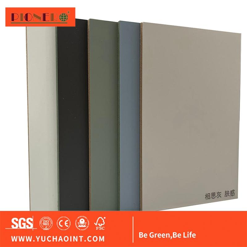 Eco-Friendly Pet Board Felt Boards Pet Faced Particleboar Board for Home Kitchen