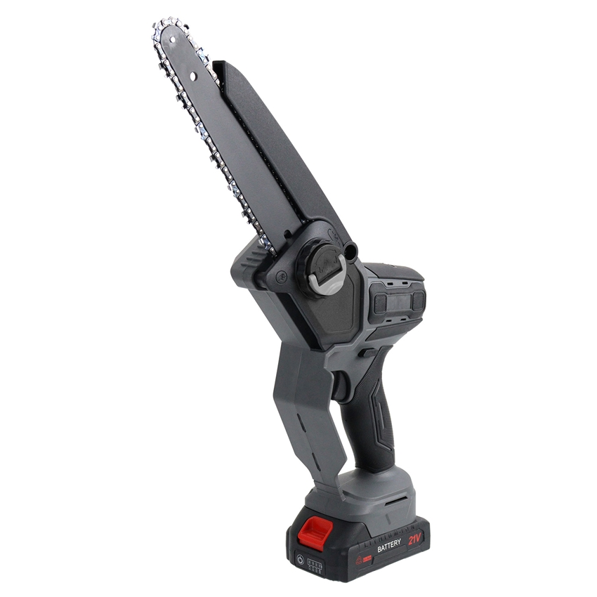 Cordless Chainsaw 8 Inch Toolless Adjust Electric Wood Cutting Tool OEM Service