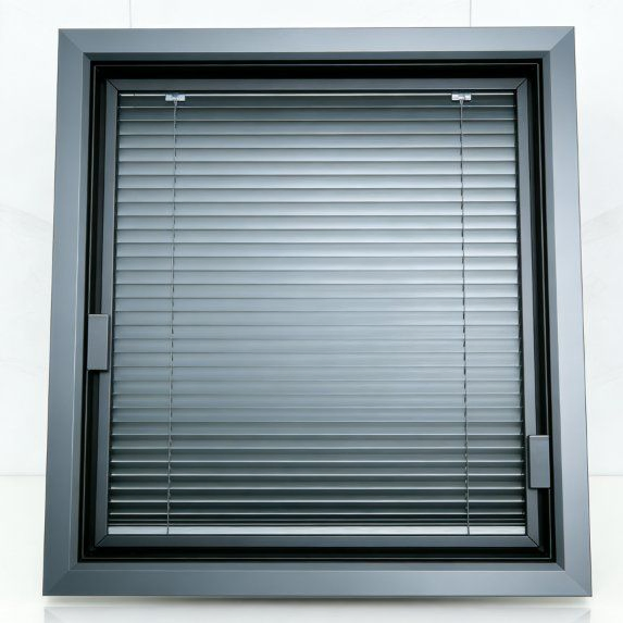 Bathroom-Specific Built-in Hollow Blind Window, Privacy, Dimming, and Heat insulation