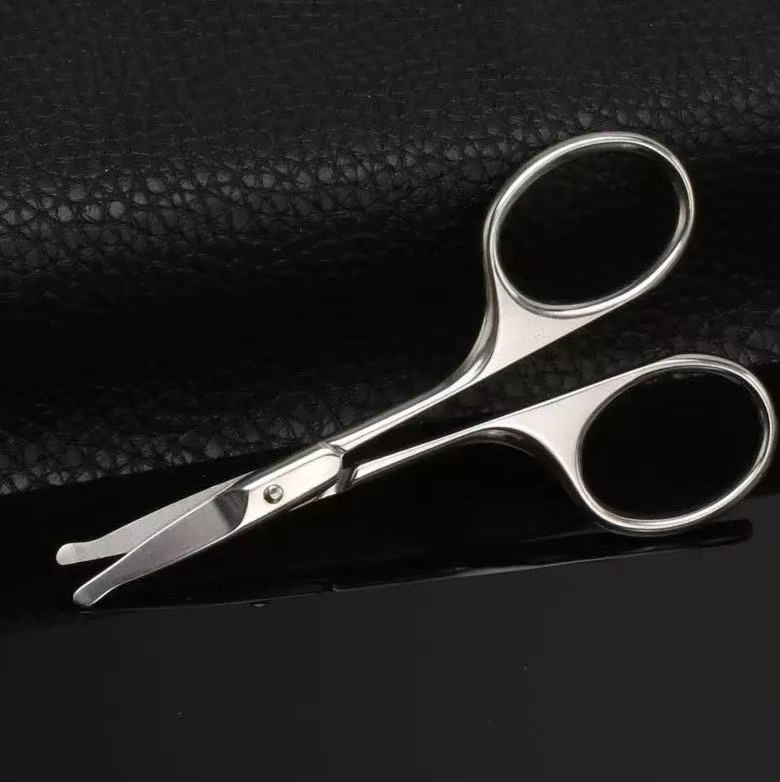 Factory Stock Stainless Steel Nail Tip Four Sides Eyebrow Trimming Beauty Clippers