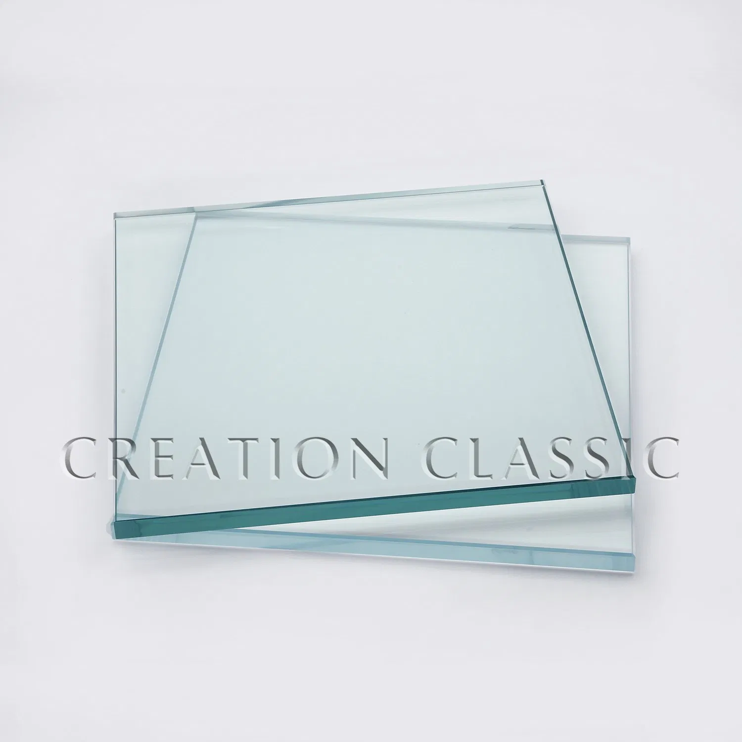 Big Wholesale Clear Float Glass with Wooden Case Packaging