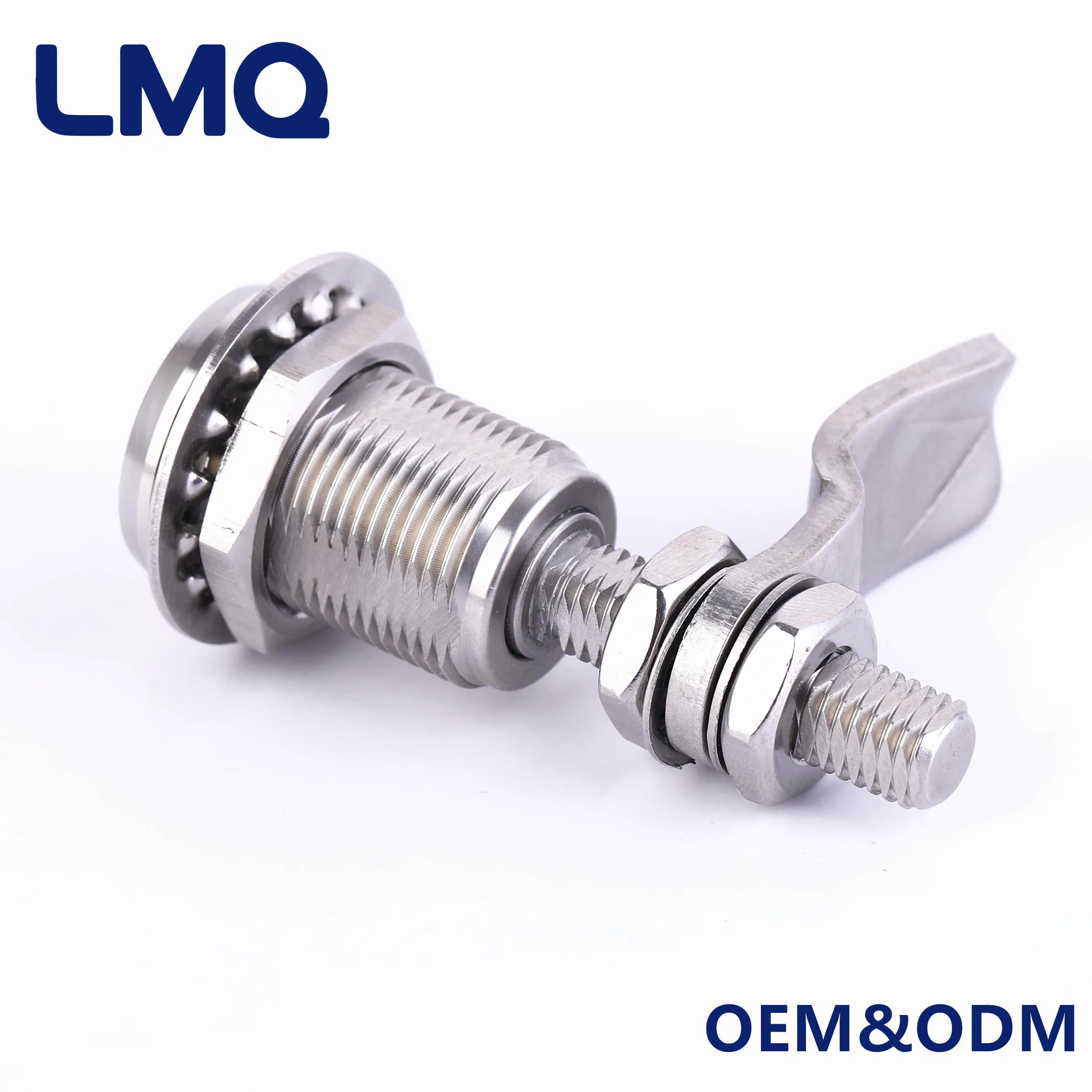 Wholesale SUS316 Compression Lock Latch Triangular 8mm Adjustable Grip Range Large Version Zinc-Die Casting Zinc Alloy Waterproof Cam Cabinet Lock