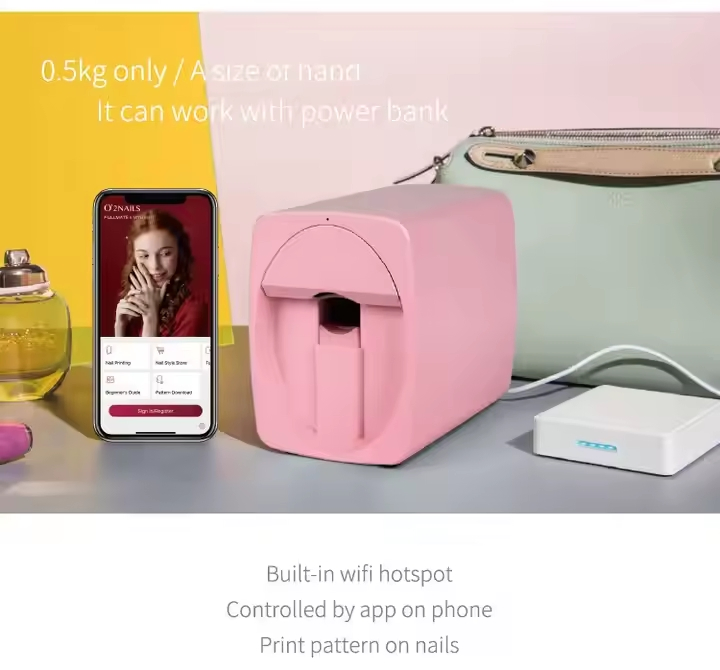 Professional Automatic 3D Digital Intelligent Nail Printer