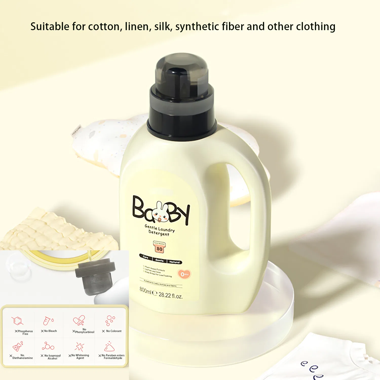 Garcia Factory Supply Baby Laundry Detergent Liquid OEM/ODM Premium Quality