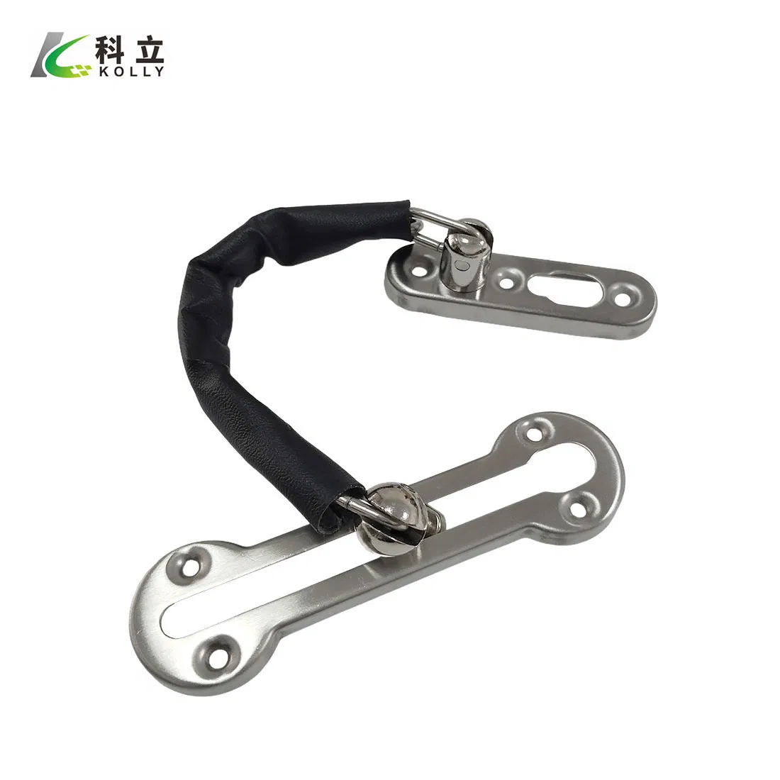 Heavy Duty Door Chain Bolt Stainless Steel/Zinc Alloy Anti-Theft Door Bolt Security Chain Thickened Bolt for Inside Door and Window