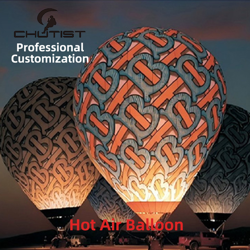 Chutist Customized Hot Air Balloons Professional Design Department for Sightseeing