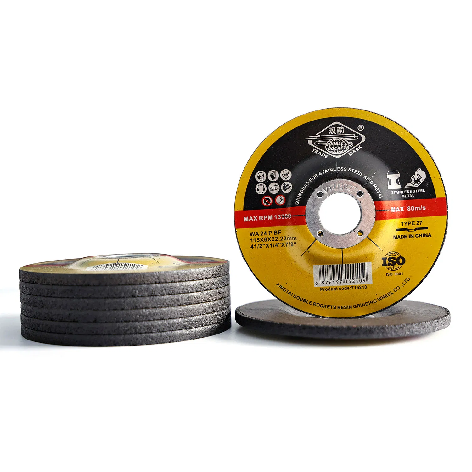 Шлифовальный круг T27 115x6x22.23 мм для металла