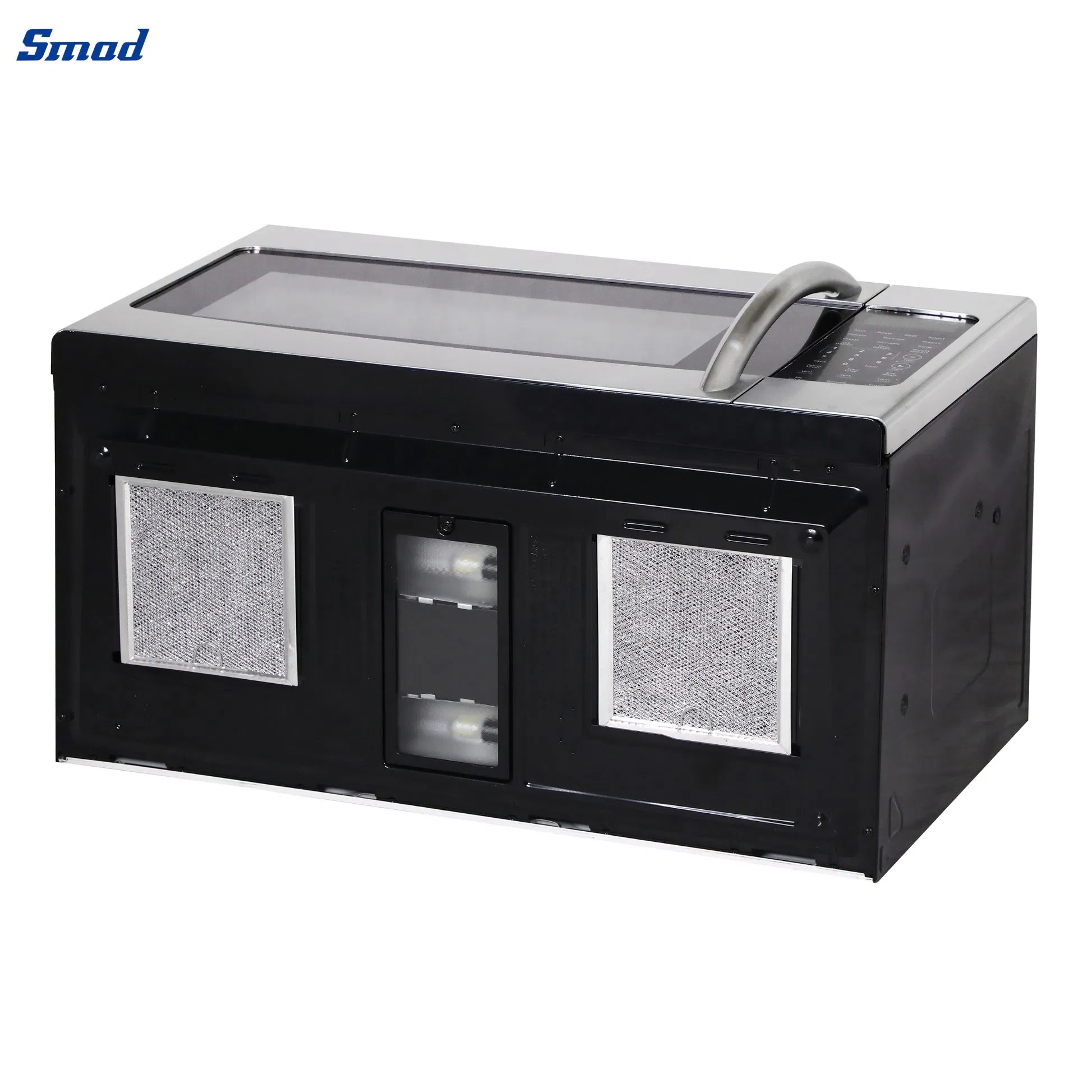 Smad 1.6 to 1.8 Cu. FT Kitchen Stand Stainless Steel Speedy Baking Food Grill Convection Bread Built-in Toaster Electric Black Over The Range Microwave Oven