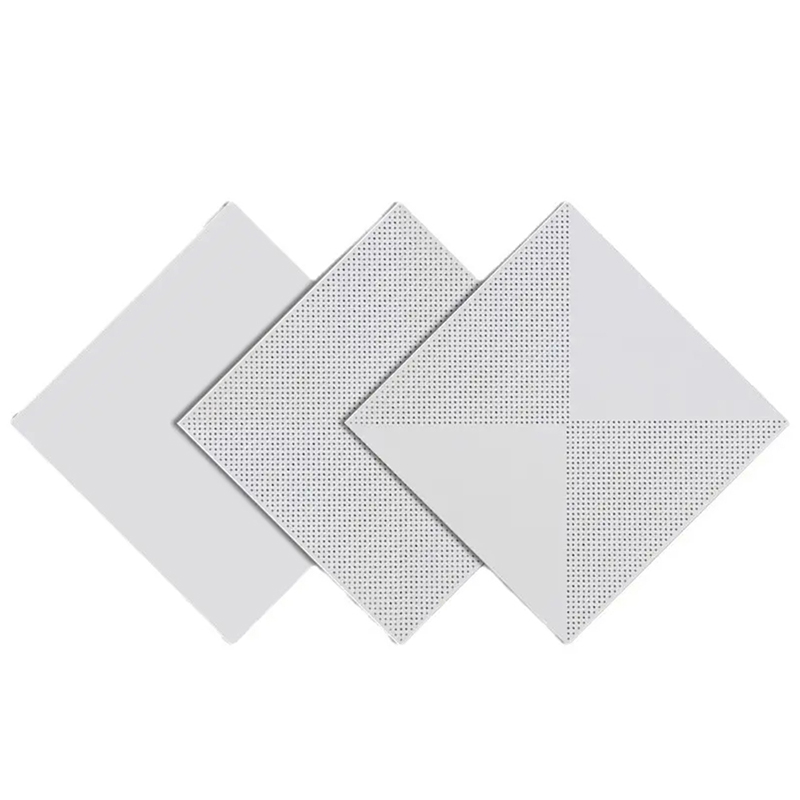Ceiling Decorations Dalles De Plafond Acoustiques 60X60 Decorative Akustische Plafon Plat