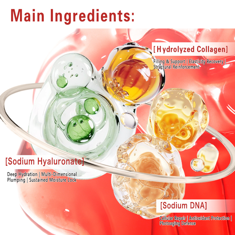 Private Logo Peptide Lifting Mask Instant Firming & Visible Lift V Face Line Carving Skin Tightening Anti Aging Gel Mask