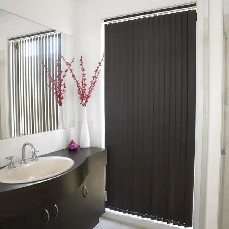 Viskon Designs Home Textiles Pleated Elegant Sheer Fabric Vertical Blinds Dream Curtain