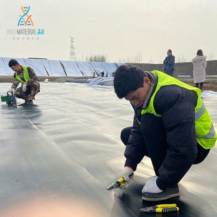 ASTM Standard Smooth Textured HDPE/LLDPE Geomembrane Liner for Agriculture