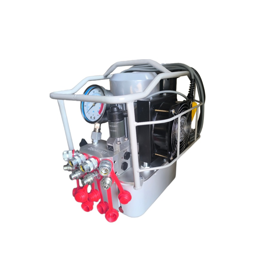 Пневматический гидравлический насос 3-х скоростной для гайковерта