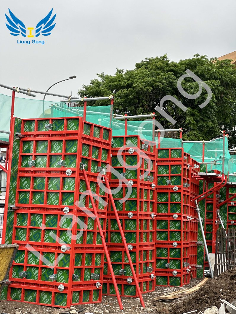 Lianggong High-Quality Adjustable Steel Frame Column and Wall Formwork