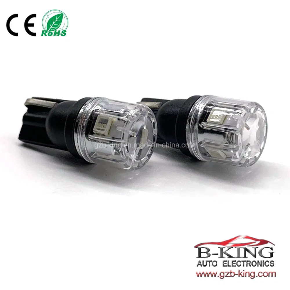 Светодиодная лампа T10 W5w 194 Green для салона авто