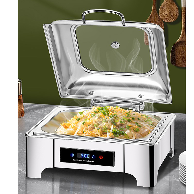 Hotel-Grade Hot-Selling Heat-Retaining Easy-Clean Chafing Dish Buffet Set